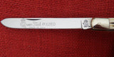Queen Steel #62EO Easy Open Knife USA 1980's Large 5 3/8" Melon Tester