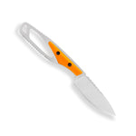 Buck 0635ORS 636 Paklite Caper Fixed Blade Knife Skeleton Handle w/ Orange Overlay USA