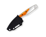 Buck 0630ORS 630 Hide Knife Drop Point Skinner Skeleton Handle Orange GFN Overlay USA