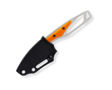 Buck 0630ORS 630 Hide Knife Drop Point Skinner Skeleton Handle Orange GFN Overlay USA