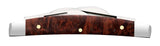 Case 64069 Small Congress 4 Blade Knife Smooth Maple Burlwood 7466 SS USA Made 2023 Vault Pattern