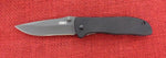 Columbia River CRKT 6450K Drifter Knife Black G10 Grey Coated Liner Lock