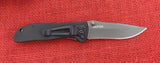 Columbia River CRKT 6450K Drifter Knife Black G10 Grey Coated Liner Lock