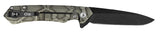 Case 64636 Kinzua Flipper Knife Aluminum Green Snakeskin Colored Handle S35VN Frame Lock USA