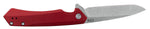 Case 64661 Kinzua Knife Red Aluminum S35VN USA Spear Point