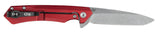 Case 64661 Kinzua Knife Red Aluminum S35VN USA Spear Point