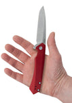 Case 64661 Kinzua Knife Red Aluminum S35VN USA Spear Point