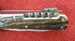 Boker 110649 Hunter Quadro CPM Cruwear German Knife Gutting Blade Saw Cork Screw