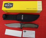 Buck 0655 655-ODS Mini Nighthawk Tactical Fixed Blade Knife USA 2008 BU-499
