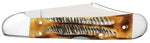 Case 65327 Mini CopperLock Lockback Pocket Knife 6.5 BoneStag USA 6.51749L SS