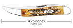 Case 65328 Medium Texas Toothpick Knife 6.5 BoneStag 6.510094 SS