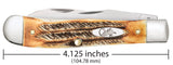 Case 65329 Trapper Wharncliffe 6.5 BoneStag Stainless Steel 6.5254W SS