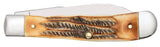 Case 65329 Trapper Wharncliffe 6.5 BoneStag Stainless Steel 6.5254W SS