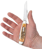 Case 65329 Trapper Wharncliffe 6.5 BoneStag Stainless Steel 6.5254W SS