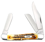 Case 65336 Stockman Knife 6.5 BoneStag USA 6.5347 SS