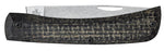 Case 66382 Sod Buster Jr Crossroads XR10137 S35VN Knife Black Burlap Laminate w/ Day Glow G10