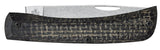 Case 66382 Sod Buster Jr Crossroads XR10137 S35VN Knife Black Burlap Laminate w/ Day Glow G10