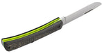 Case 66382 Sod Buster Jr Crossroads XR10137 S35VN Knife Black Burlap Laminate w/ Day Glow G10