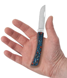 Case 66390 Sod Buster Jr Crossroads Knife Sonic Blast G10 Fossil Jig XR10137 S35VN