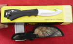 Buck 0679BKG 679 Bucklite MAX Hunting Knife Blakc Rubber Handle Camo Sheath Guthook USA