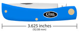 Case 68905 Sodbuster Jr Knife Light Blue Synthetic 4137 SS