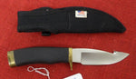 Buck 0691 691-BK Zipper 1991 First Model Small Guthook Knife Rubber 420HC USA Lot#691-3