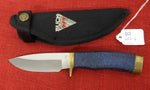 Buck 0692 692 Vanguard Hunting Knife Blue Rubber USA Salesman Sample Lot#692-6