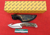 Buck 0693CMS 693 Alpha Hunter Camo Rubber Guthook Knife USA 2005 BU-616