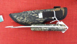 Buck 0693CMS 693 Alpha Hunter Camo Rubber Guthook Knife USA 2005 BU-616