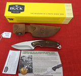 Buck 0694WASBC 694 Alpha Hunter Knife Stag Boone Crockett Walnut BU-644
