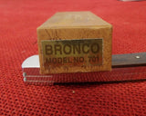 Buck 0701 701 Bronco Knife USA Early 80's In Box UNUSED 701-11