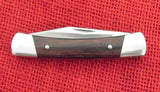 Buck 0703 703 Colt RARE w/ 704 Blade Wood Handle Pocket Knife 3 Blade 420HC USA Made 1998 Lot#703-17