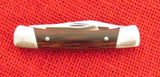 Buck 0703 703 Colt RARE w/ 704 Blade Wood Handle Pocket Knife 3 Blade 420HC USA Made 1998 Lot#703-17