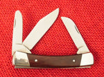 Buck 0703 703 Colt 1998 w/ Collector Tin Wood Handle Pocket Knife 420HC USA Lot#703-20