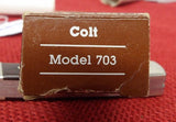 Buck 0703 703 Colt Wood Handle Pocket Knife 3 Blade USA Made Brown Box Lot#703-21