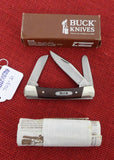 Buck 0703 703 Colt Wood Handle Pocket Knife 3 Blade USA Made Brown Box Lot#703-21