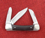 Buck 0703 703 Colt Wood Handle Pocket Knife 3 Blade USA Made Brown Box Lot#703-21