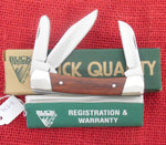 Buck 0703 703 Colt RARE w/ 704 Blade Wood Handle Pocket Knife 3 Blade 420HC USA Made 1998 Lot#703-8