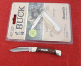 Buck 0704 704 Maverick Wood Handle Knife Single Blade Slipjoint 1991 USA