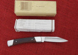 Buck 0704 704 Maverick Wood Handle Knife Single Blade 1987 USA Lot#704-10