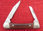Buck 0705 705 Pony Pocket Knife Discontinued Model USA 2001 Wood Handle TXU Energy Logo Lot#705-2