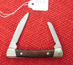 Buck 0705 705 Pony Pocket Knife Discontinued USA 1997 Gift Tin Wood Handle  Lot#705-6