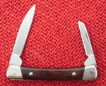 Buck 0705 705 Pony Pocket Knife Discontinued USA 1997 Gift Tin Wood Handle  Lot#705-6