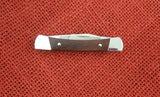 Buck 0705 705 Pony Box says Amigo Knife Early 80's Wood Handle Script Shield 425M 705-14