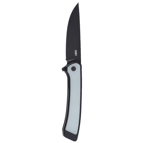 Columbia River CRKT 7077J 7077 Q Compact Flipper Knife Natural Jade G10/Aluminum S35VN