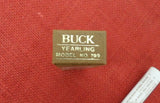 Buck 0709 709 Yearling Pocket Knife USA 1980's Script Shield 425M 709-12