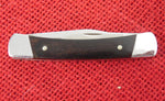 Buck 0709 709 Yearling Pocket Knife Discontinued Model Made USA Custom Stamp Wood Handle 420HC Lot#709-2
