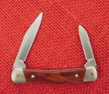 Buck 0709 709 Yearling Pocket Knife Discontinued Model Made USA in 1998 Wood Handle 420HC Lot#709-3