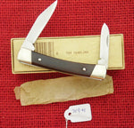 Buck 0709 709 Yearling Pocket Knife Discontinued Model Made USA in 1988 Wood Handle 420HC