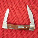 Buck 0709 709 Yearling Pocket Knife Discontinued Model Made USA in 1988 Wood Handle 420HC